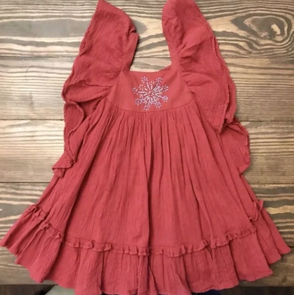 Well Dressed Wolf Other - WDW WELL DRESSED WOLF 4 4T DRESS SNOWFLAKE HOLIDAY